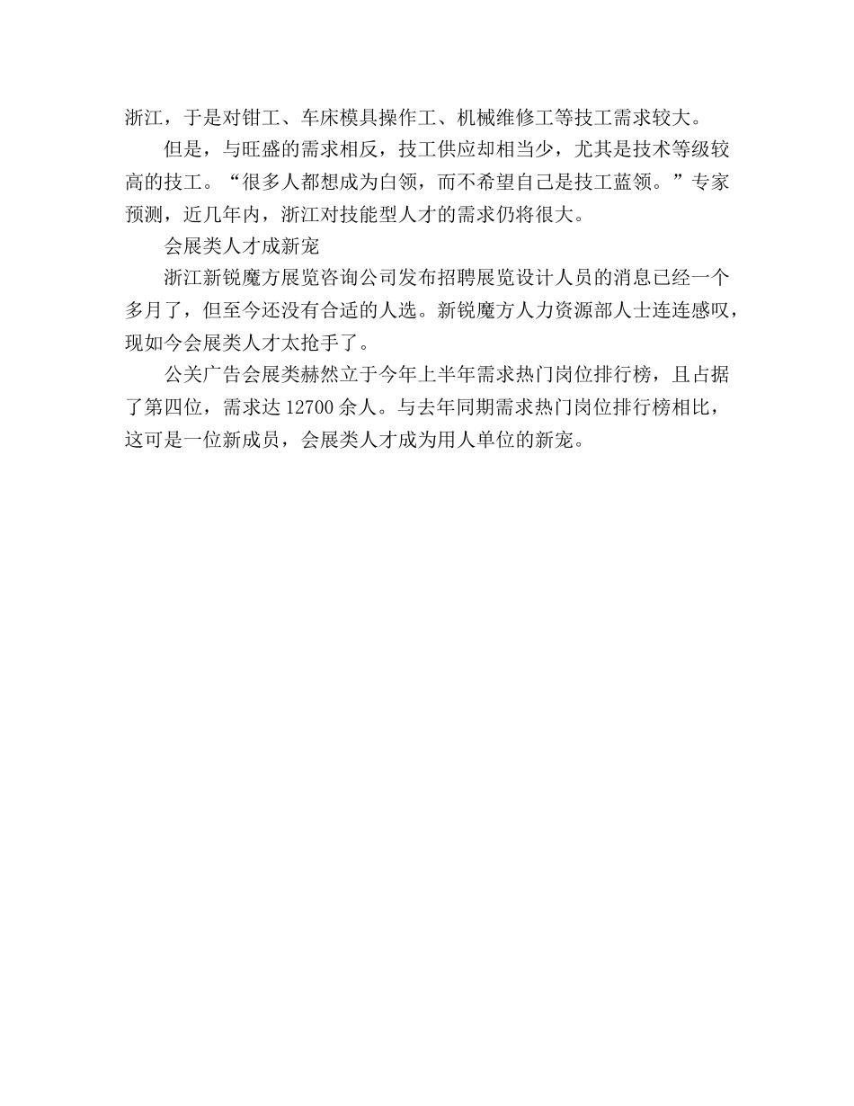 浙江15个热门岗位排行榜详解 _第3页
