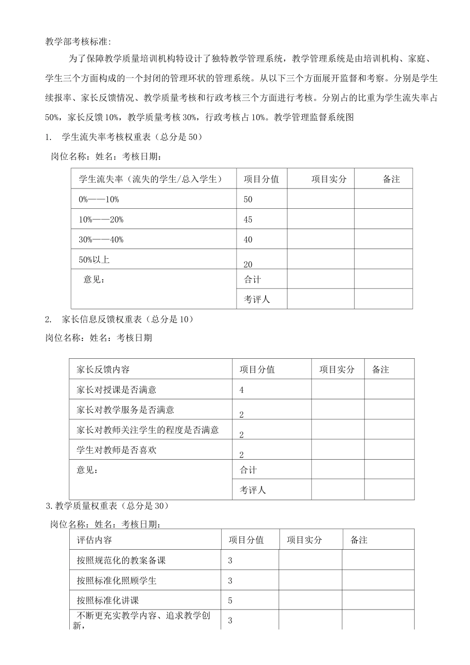培训机构考核制度_第2页