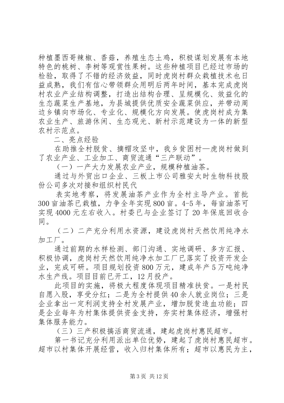 XX年全县脱贫攻坚工作总结_第3页