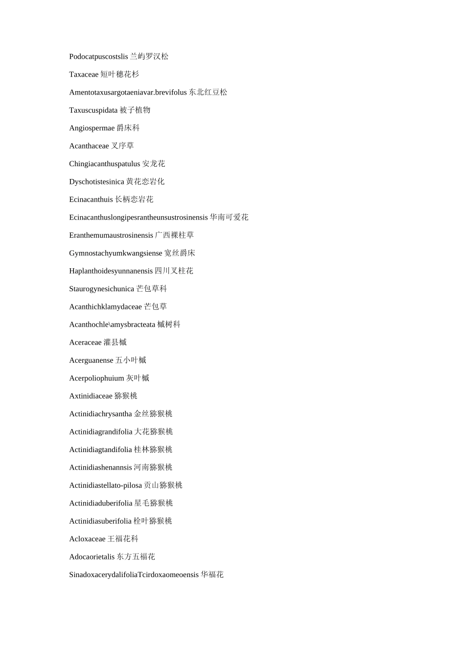 中国稀有濒危保护植物名录(II)_第3页