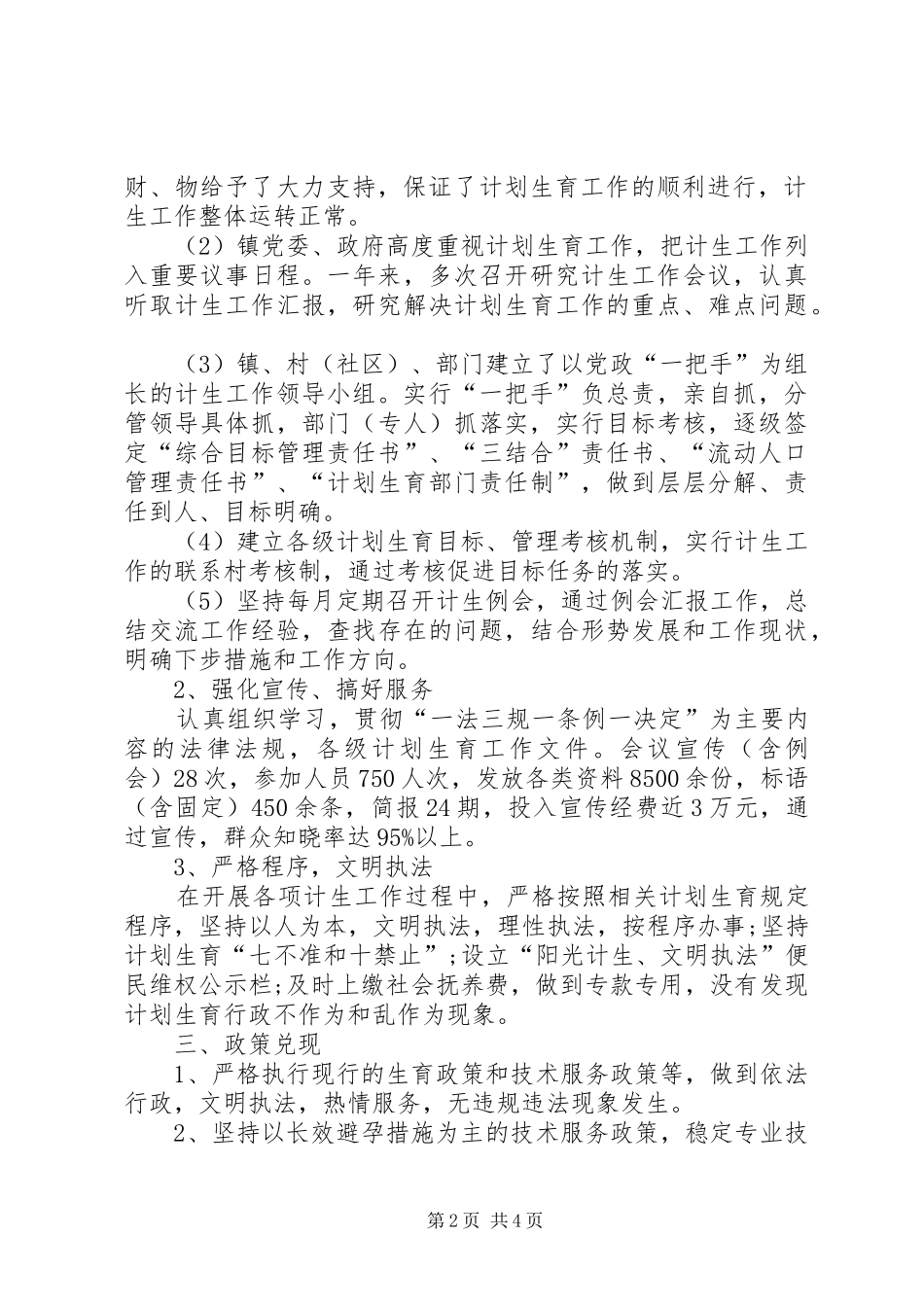 乡镇计生工作总结 (13)_第2页