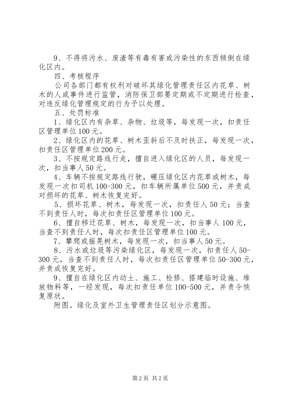 公司绿化管理制度_第2页