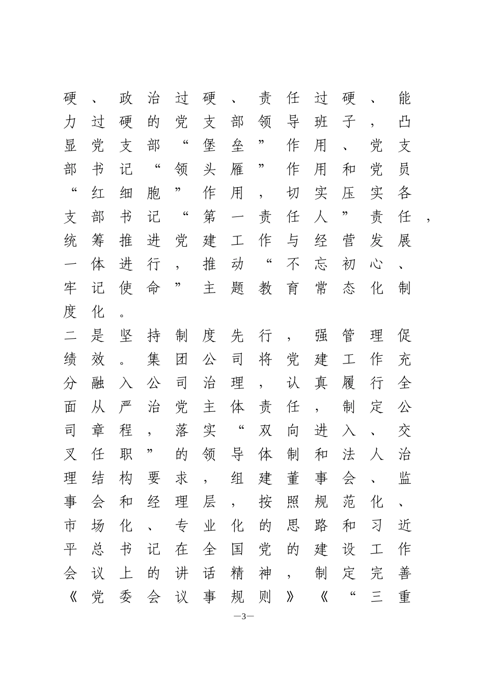 城投集团公司党委2020年党建工作总结_第3页