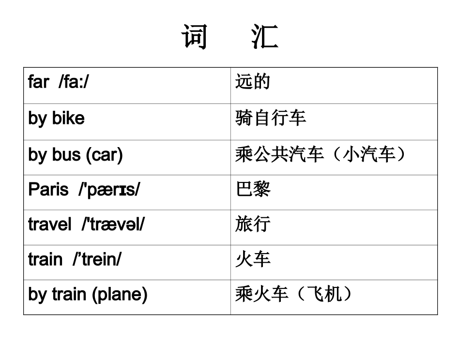 科普版英语小学六年级上unit5课件_第3页