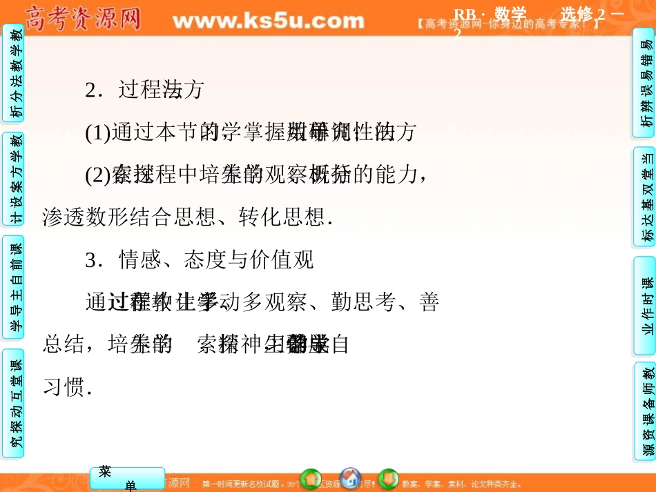 【课堂新坐标】导数奇_第2页