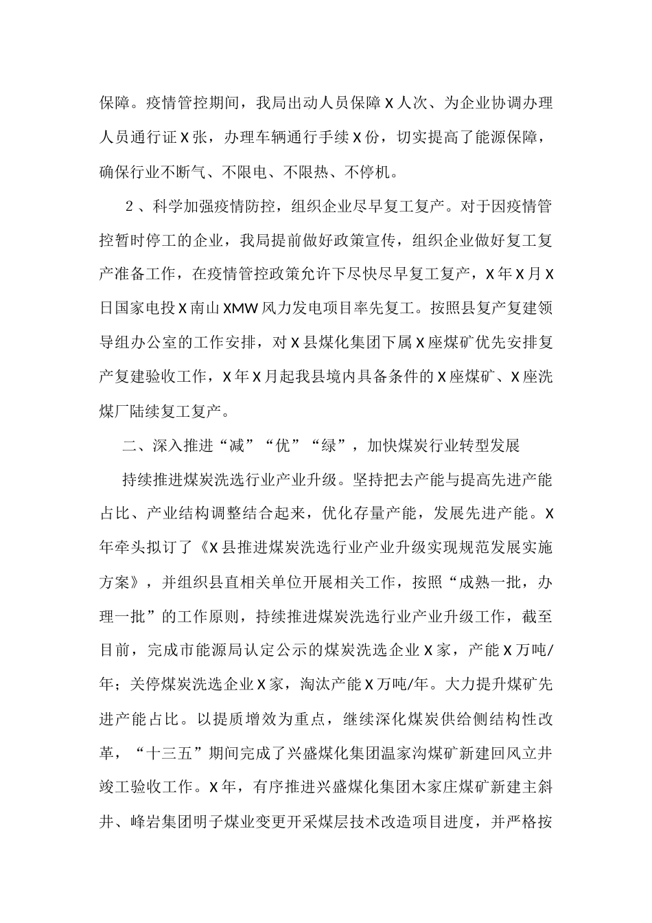 县能源局X年度工作总结_第2页