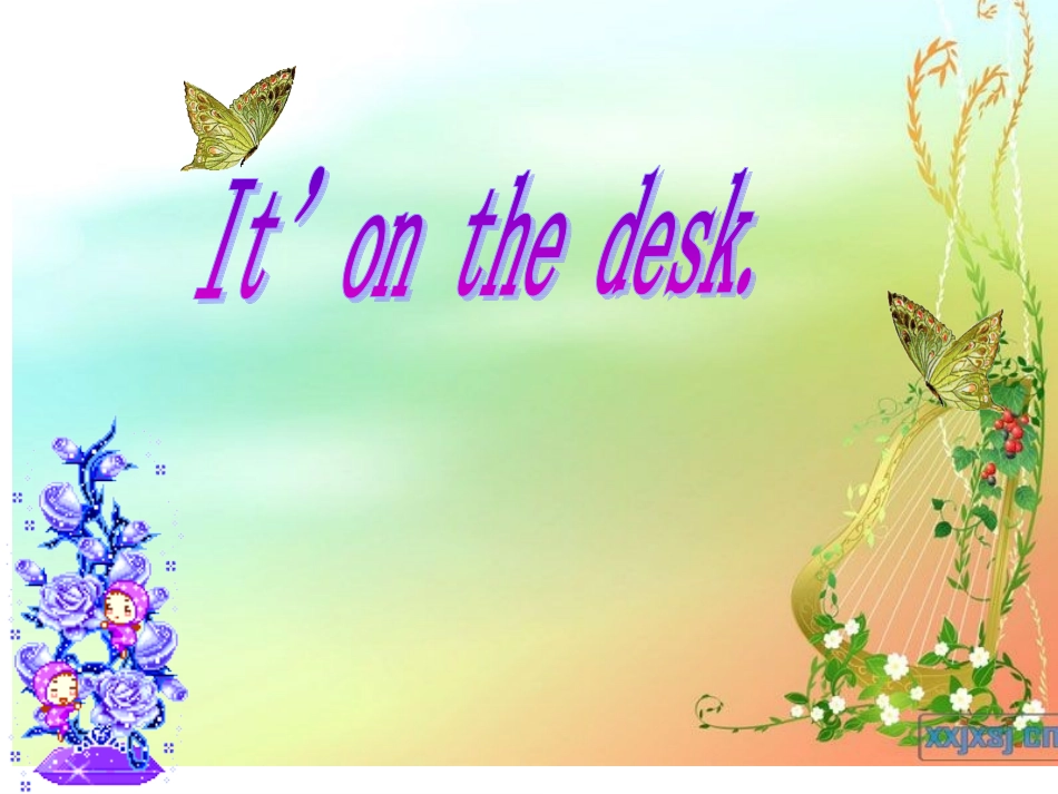 三年级英语It’s-on-your-desk课件2_第2页