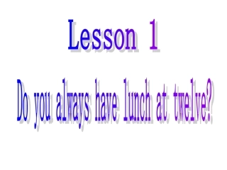 科普版英语小学六年级上unit1课件