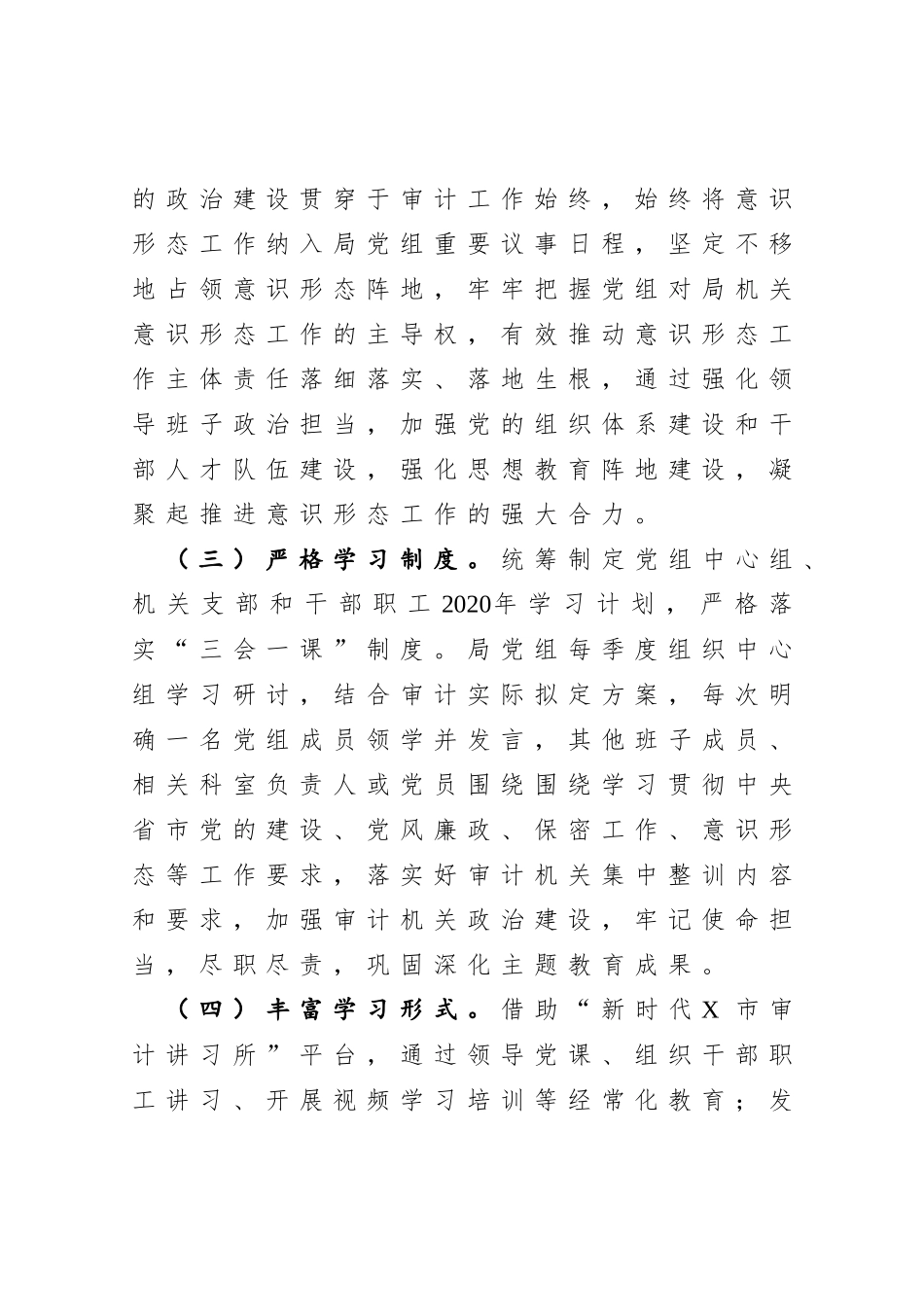 审计局党建工作总结_第2页