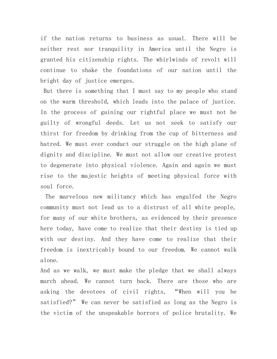 经典英语演讲短文 _第3页