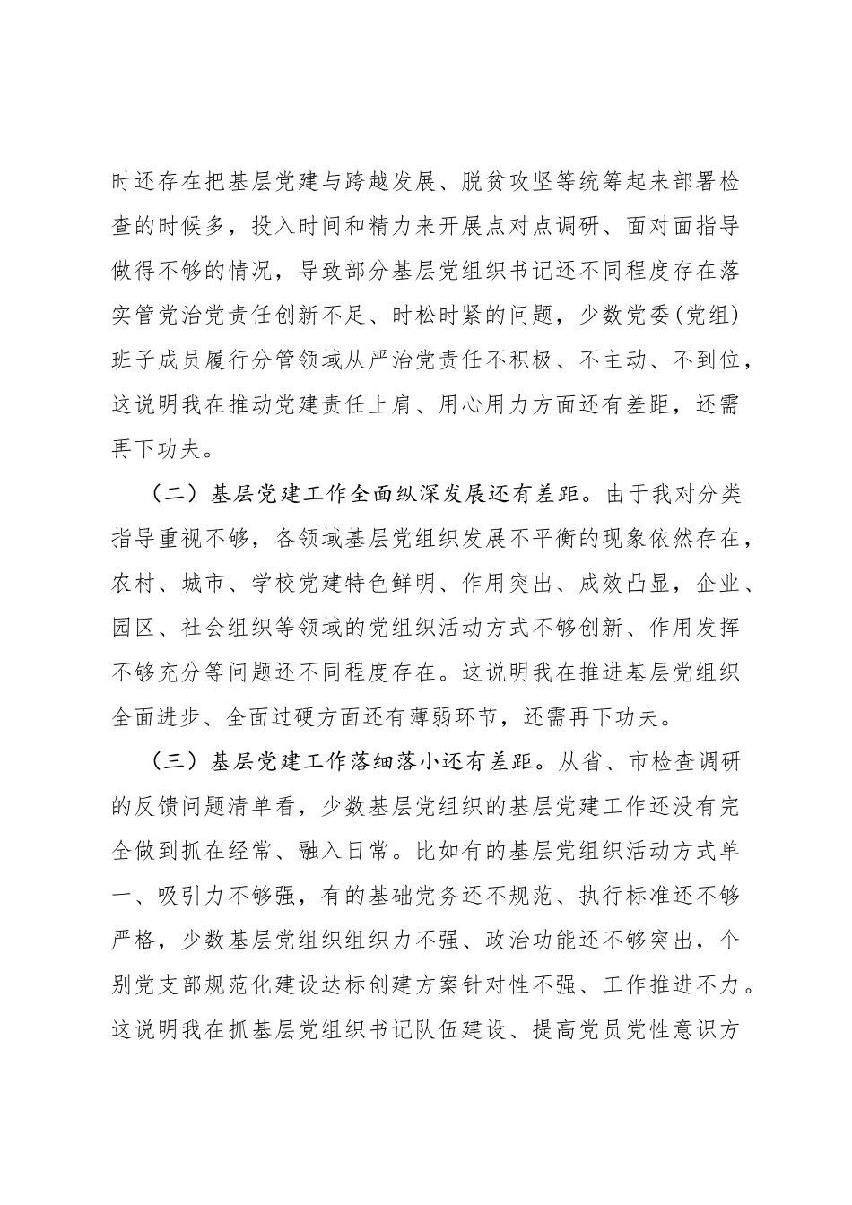 2020市委书记抓党建述职报告_第3页