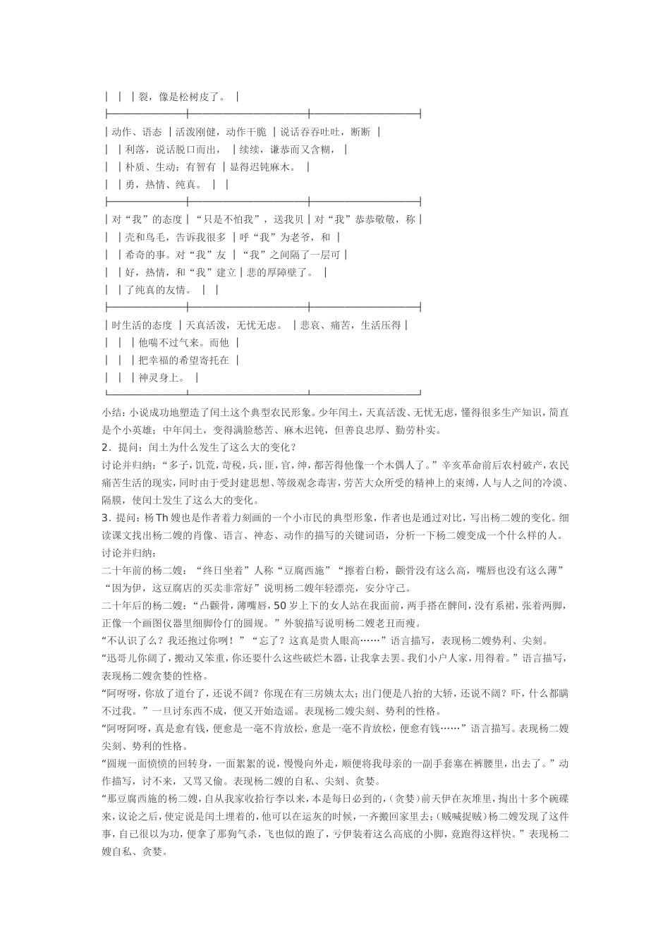 故乡教案鲁迅_第3页