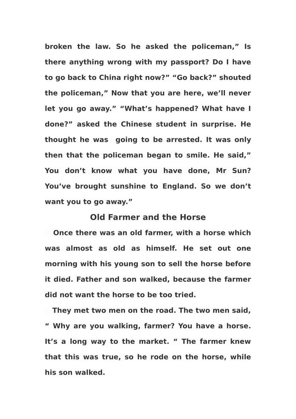 英语朗读短文_第3页