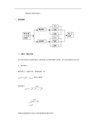 幂的乘发教案