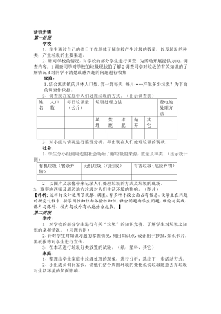 生活中的垃圾