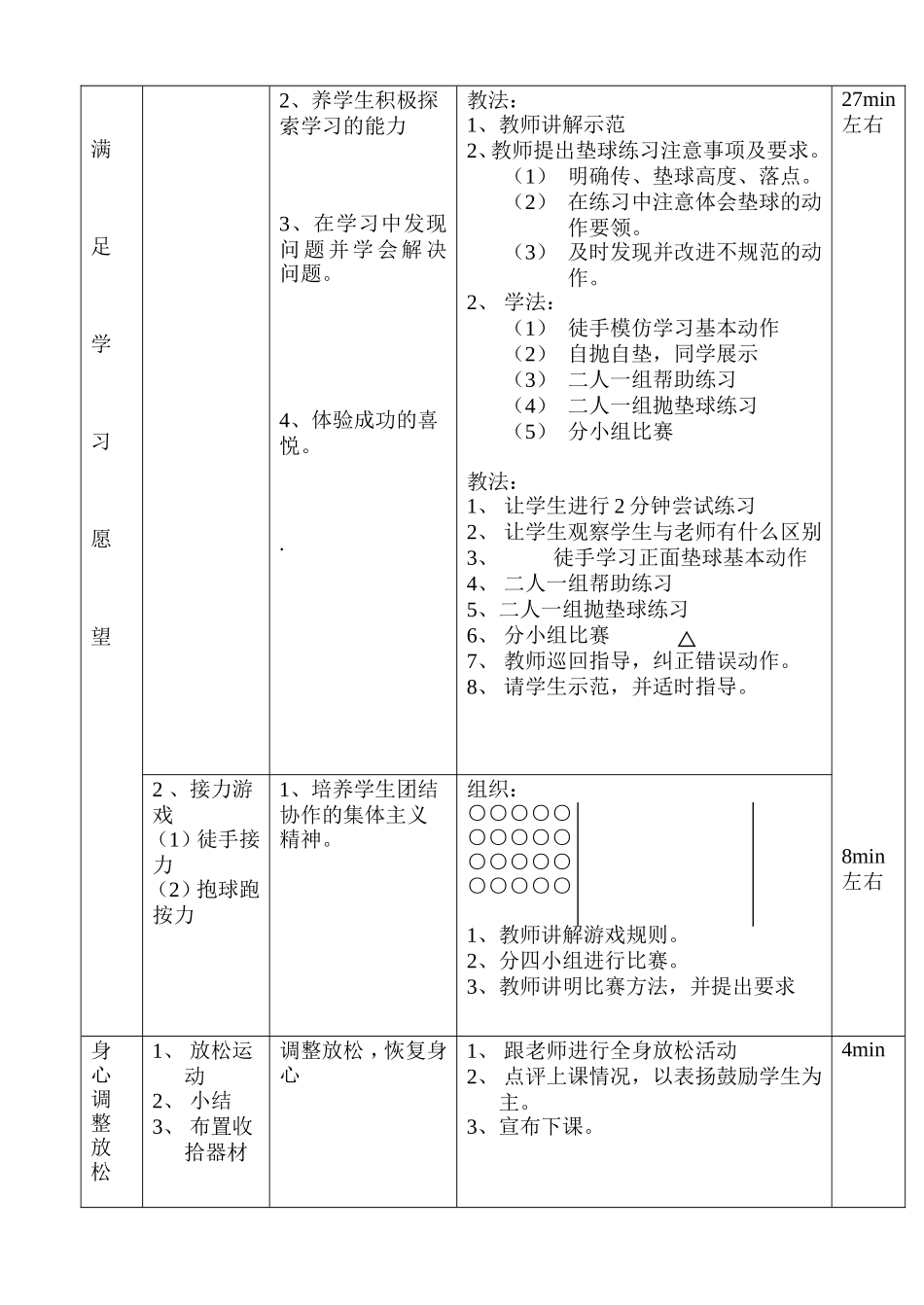 软式排球教案_第2页