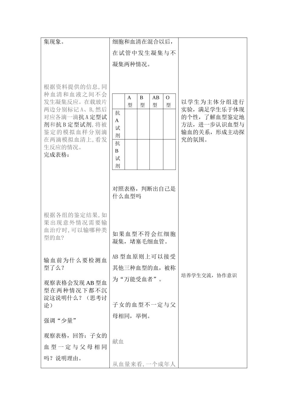 输血与血型教案_第3页