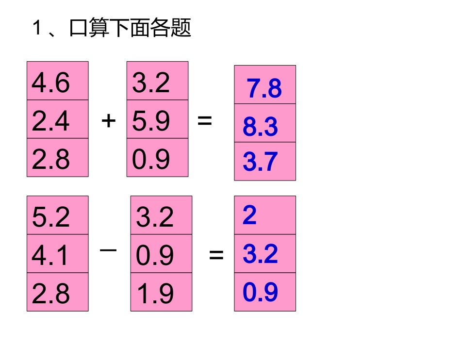 小数整理与复习_第2页
