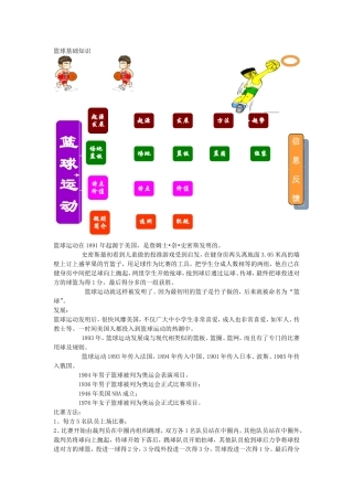 篮球基础知识