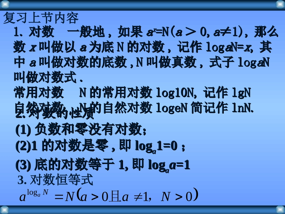对数运算练习题_第3页