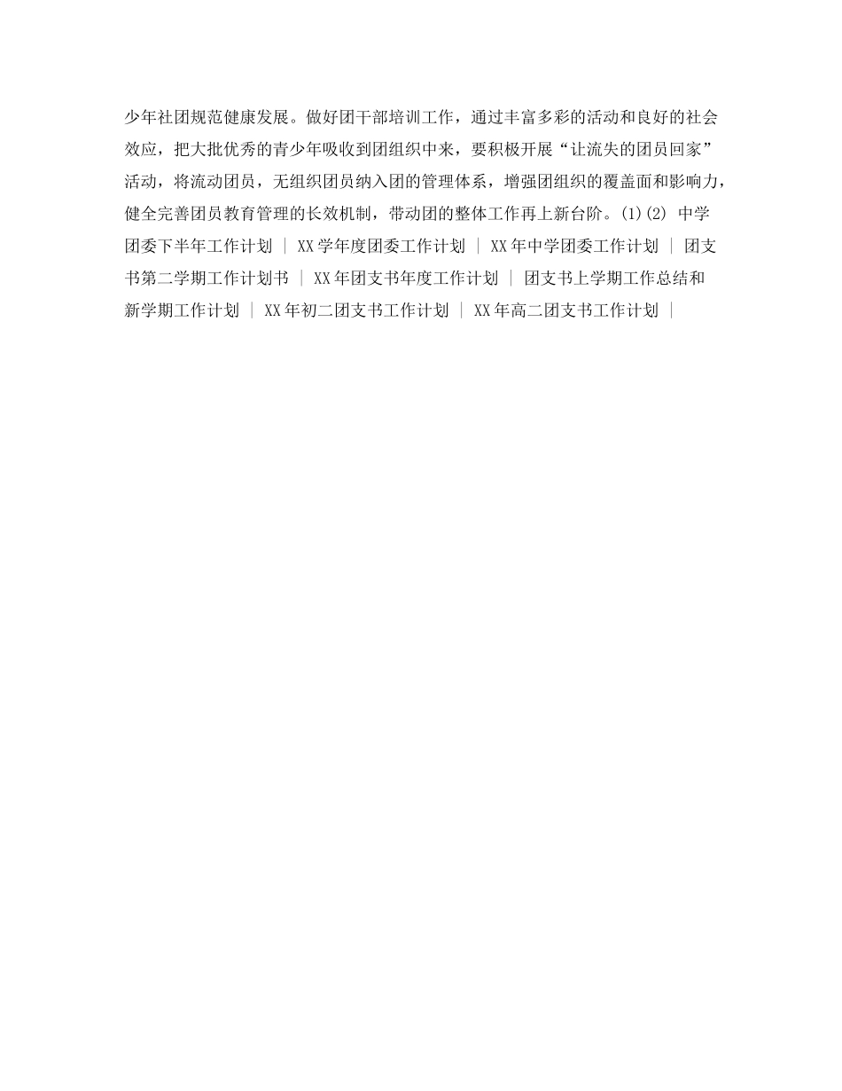 2020年乡镇团委工作计划_第3页