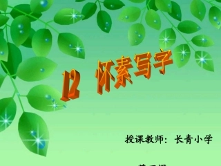 怀素写字 (3)