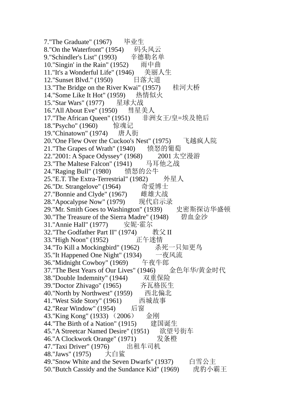 英文电影推荐_第2页