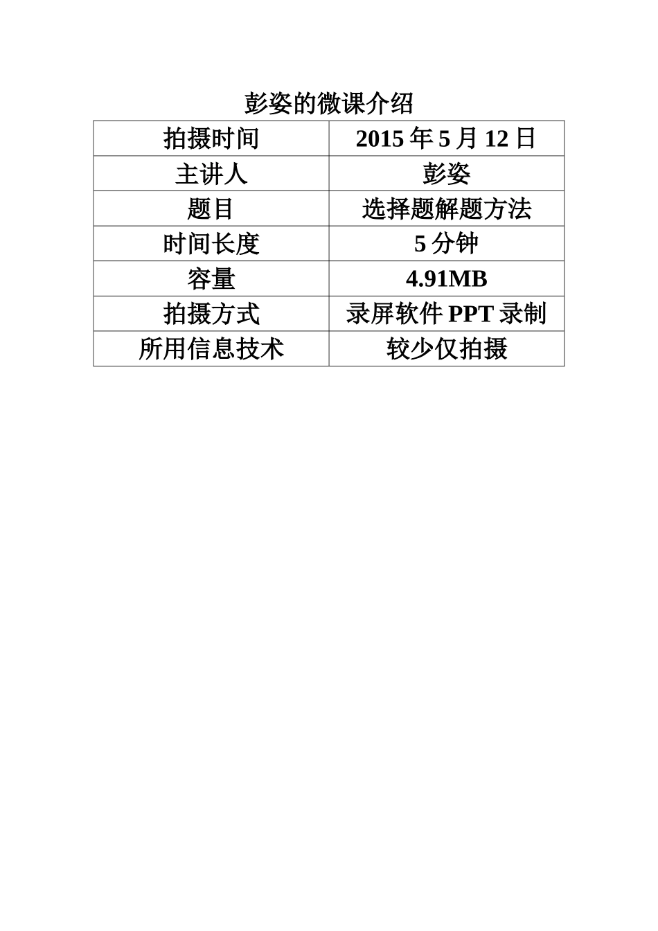 彭姿的微课说明_第1页