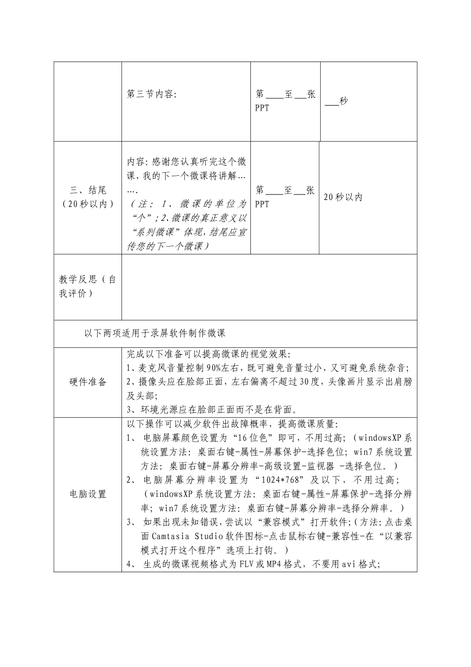 微课设计模板_第2页