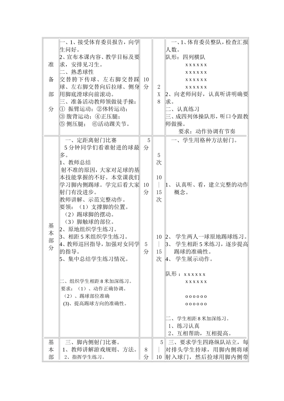足球脚内侧踢球_第3页