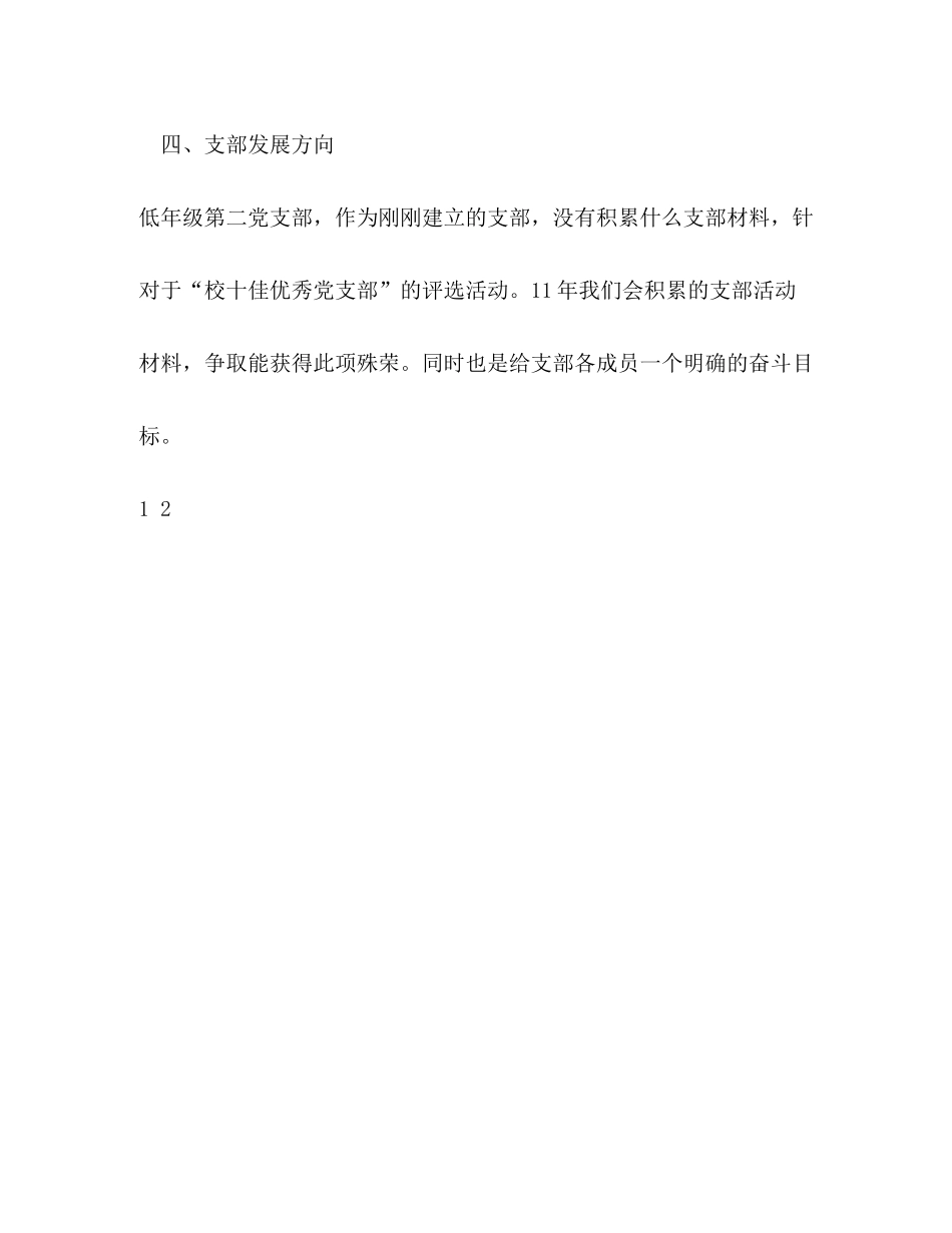2020年低年级党支部建设工作计划_第3页