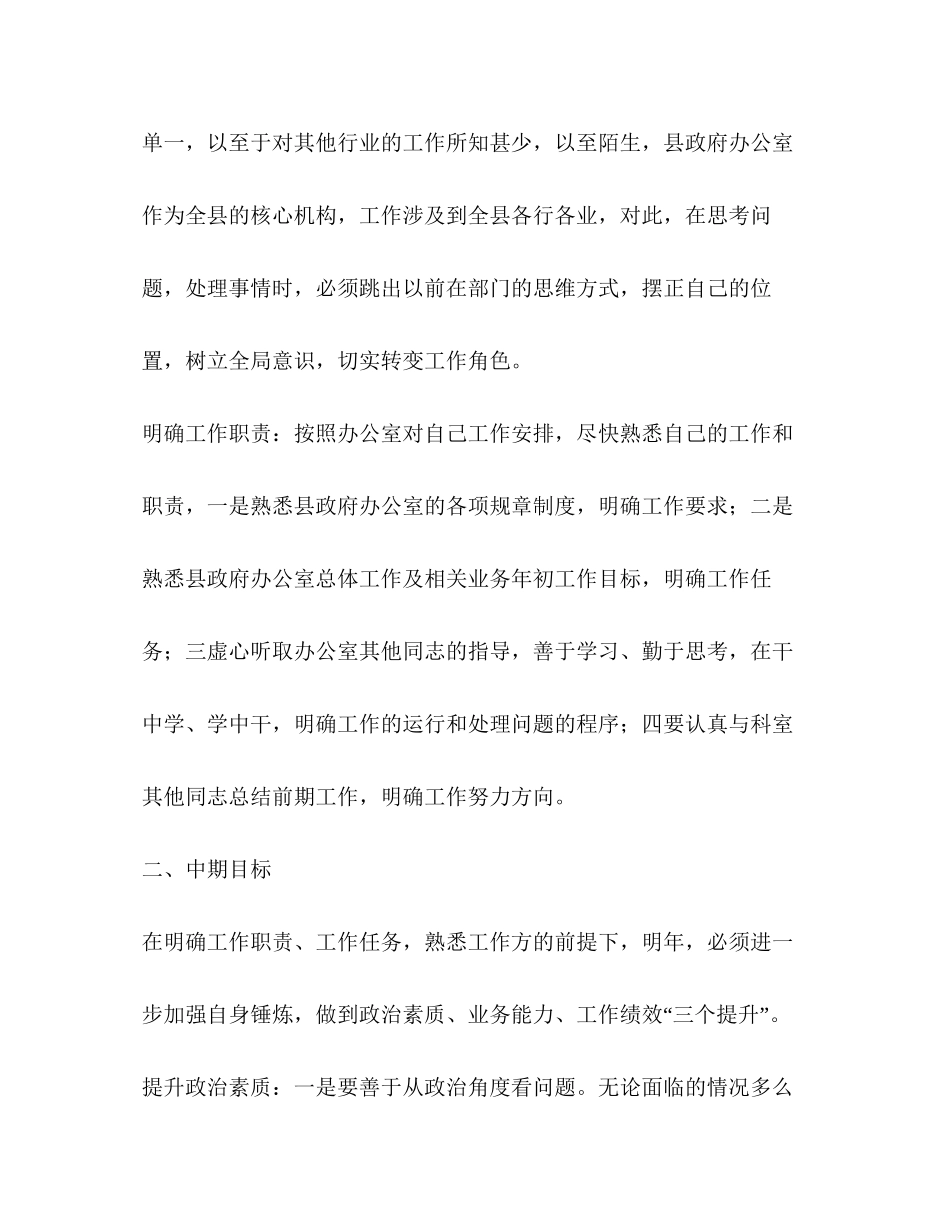 新岗位个人工作计划_第2页