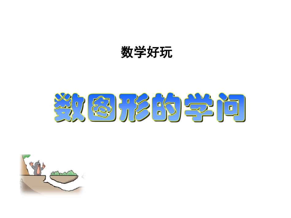 数图形的学问_第1页