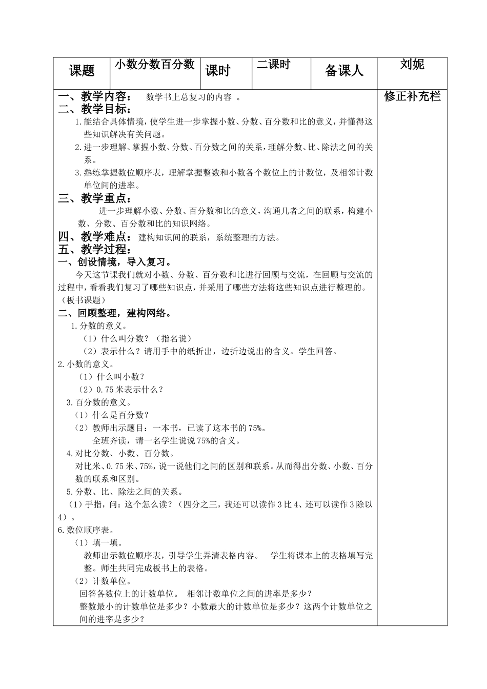 小数分数百分数_第1页