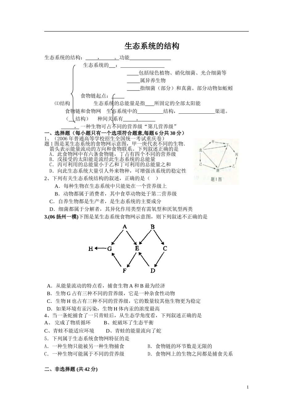 生态系统的结构_第1页