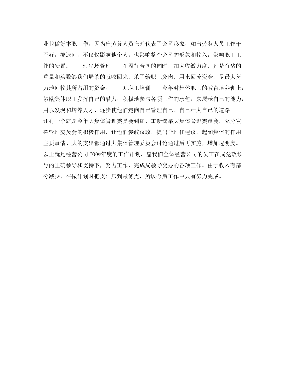 2020年下半年公司经理个人工作计划范文_第3页