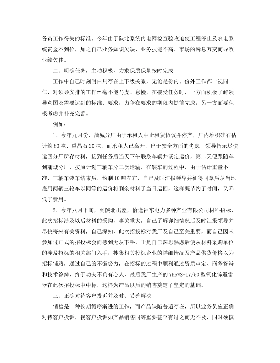 业务员年度总结计划_第2页