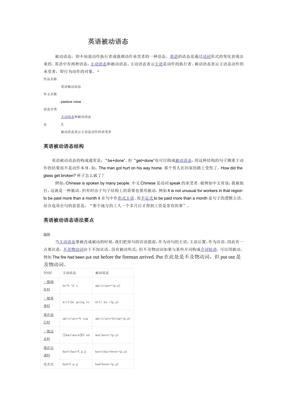 英语被动语态_第1页