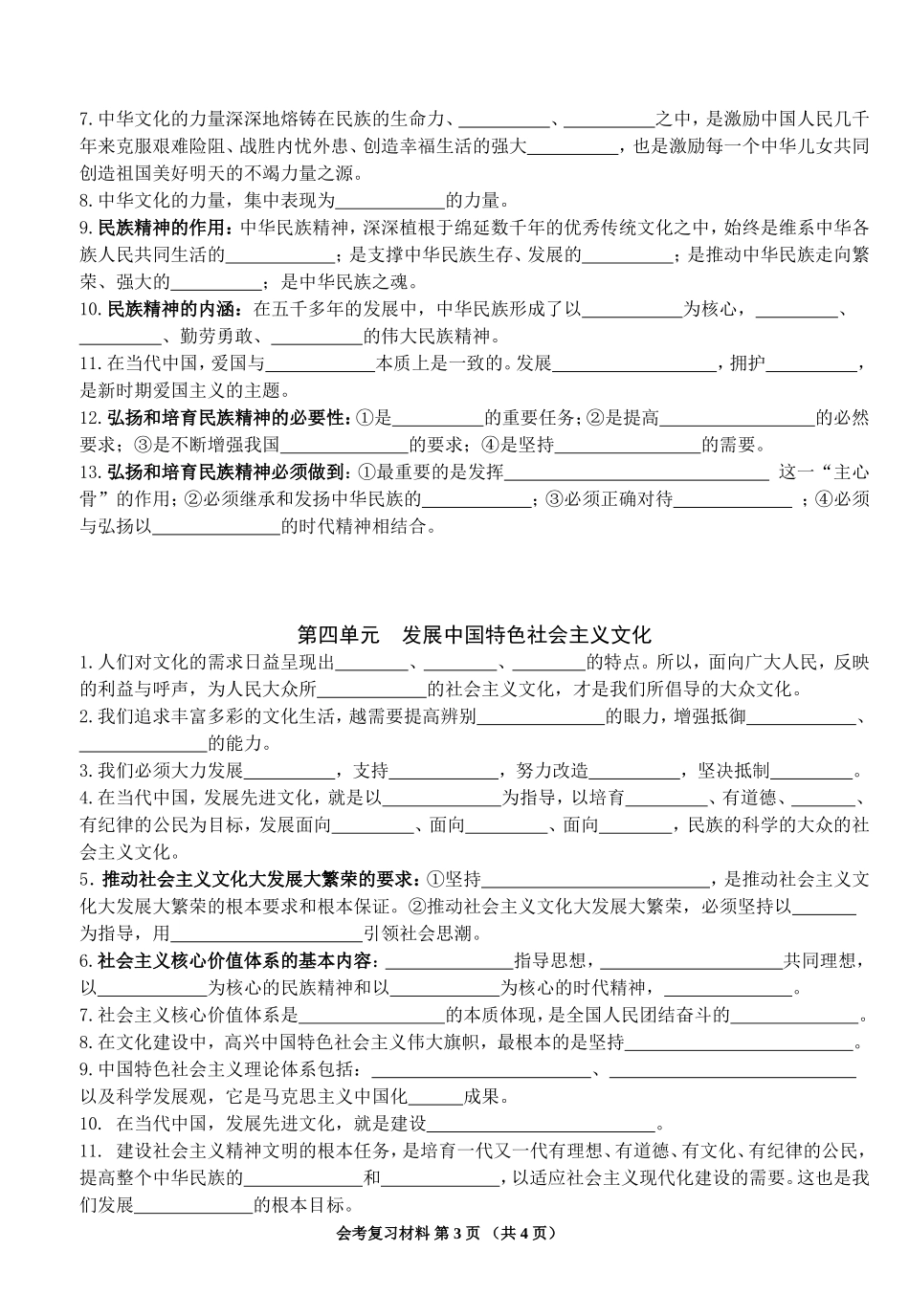 文化生活填空_第3页