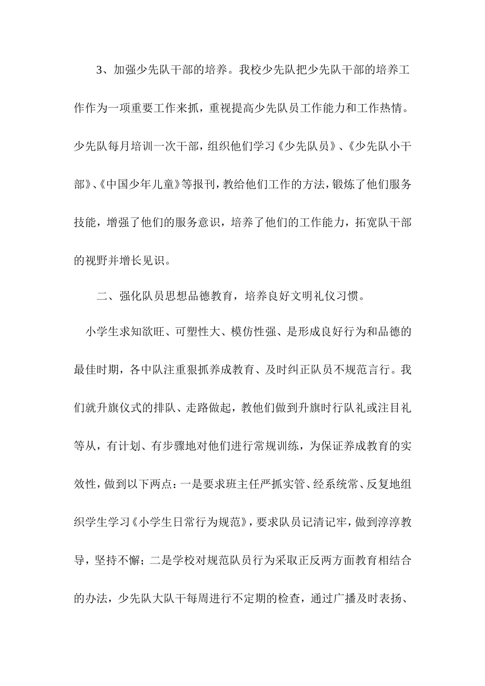 少先队工作总结_第2页
