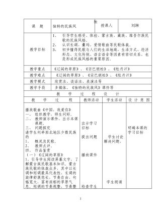 独特的民族风