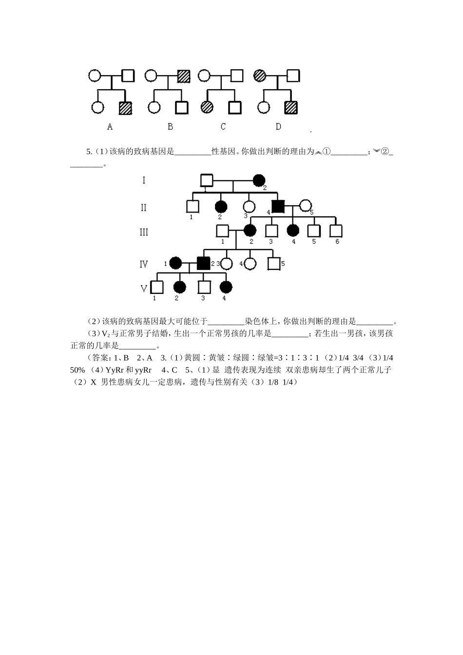 遗传的基本规律_第3页