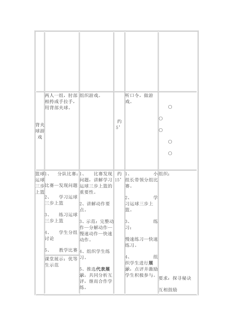 篮球上篮教案_第2页