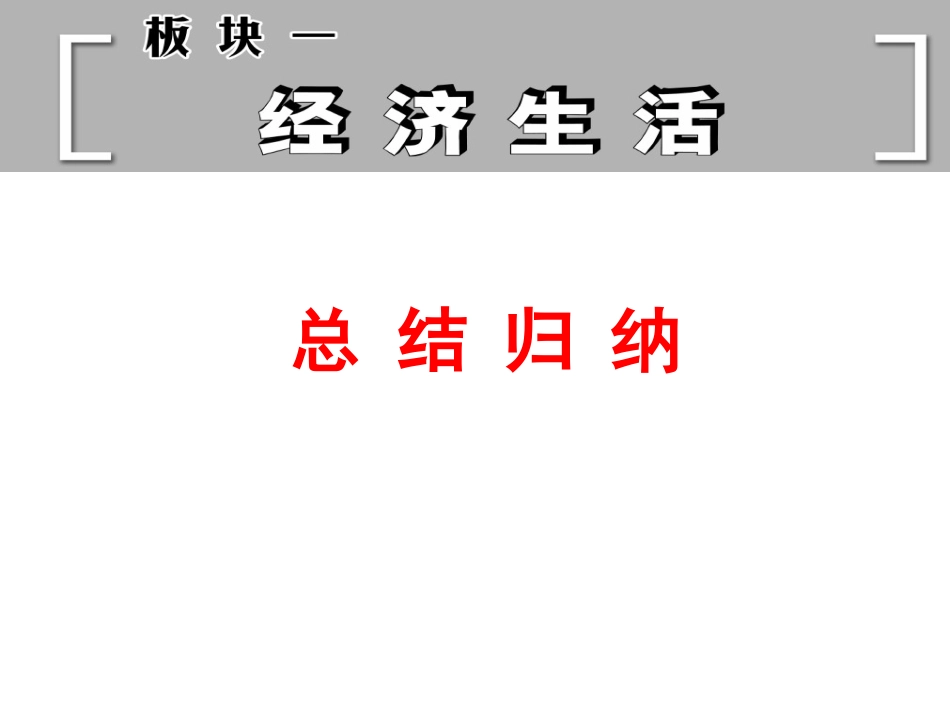 总结：经济生活_第1页