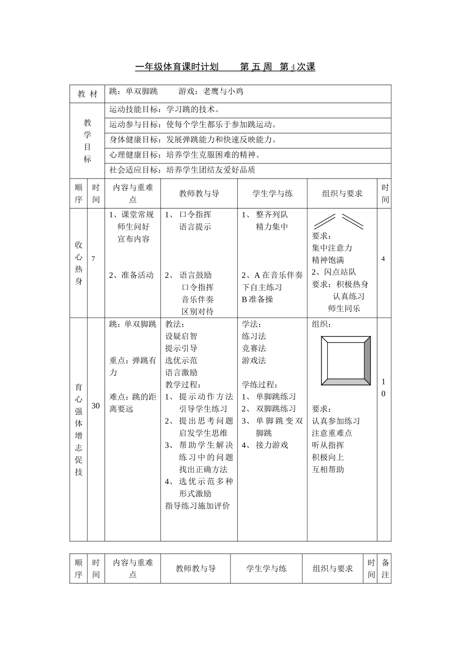跳：单双脚跳_第1页