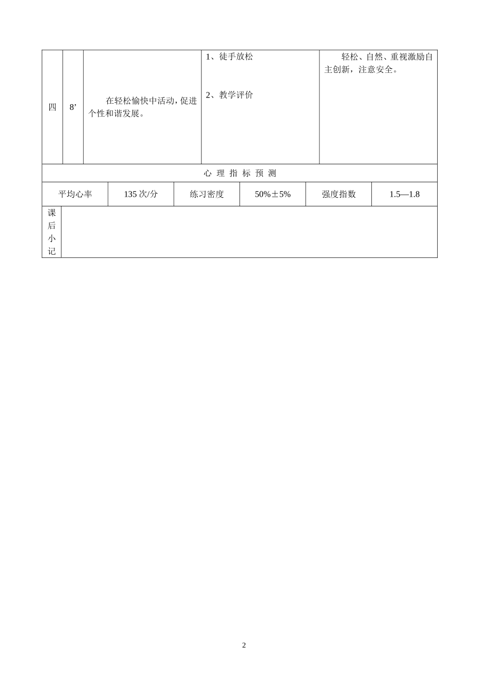 篮球公开课教案_第2页