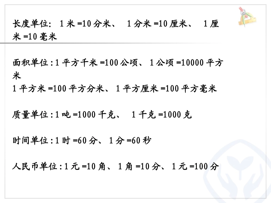 小数与单位换算_第3页