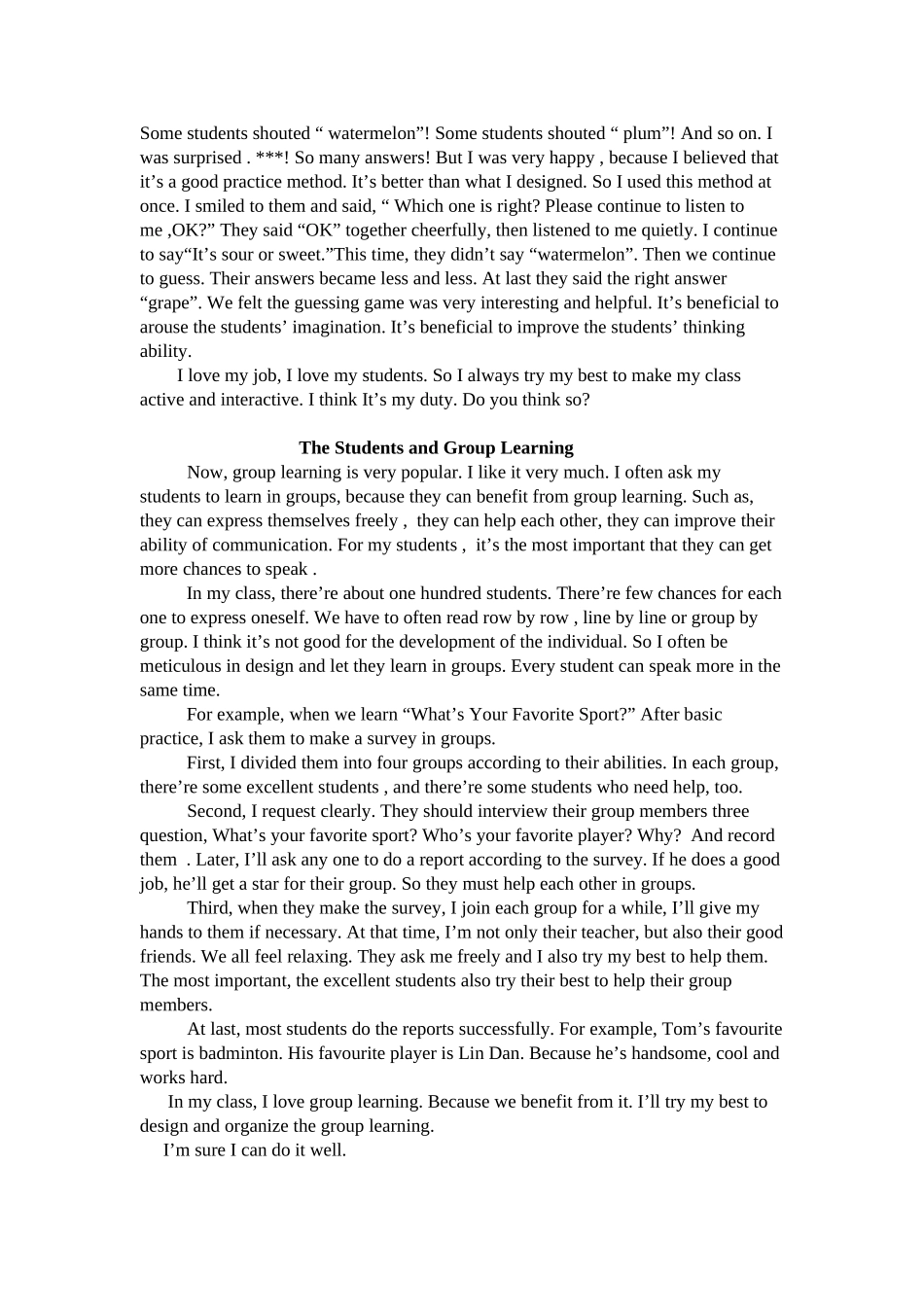 英语话题演讲稿_第3页