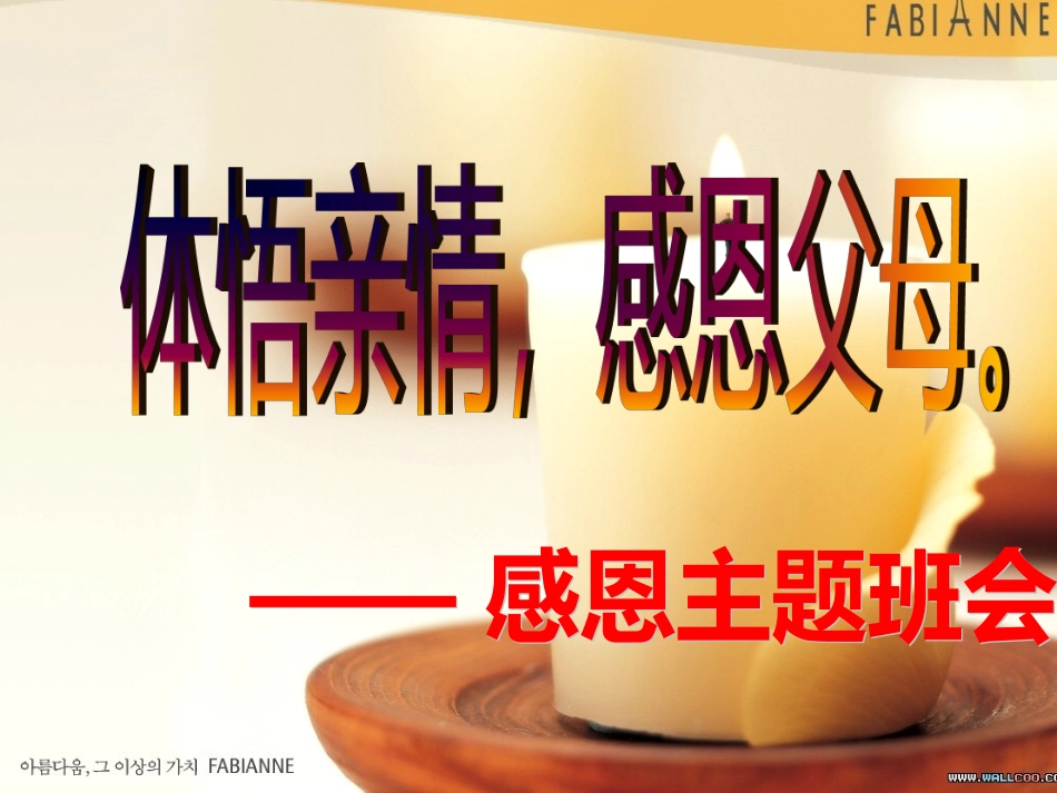 感恩主题班会_第1页