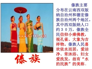 欢乐的泼水节